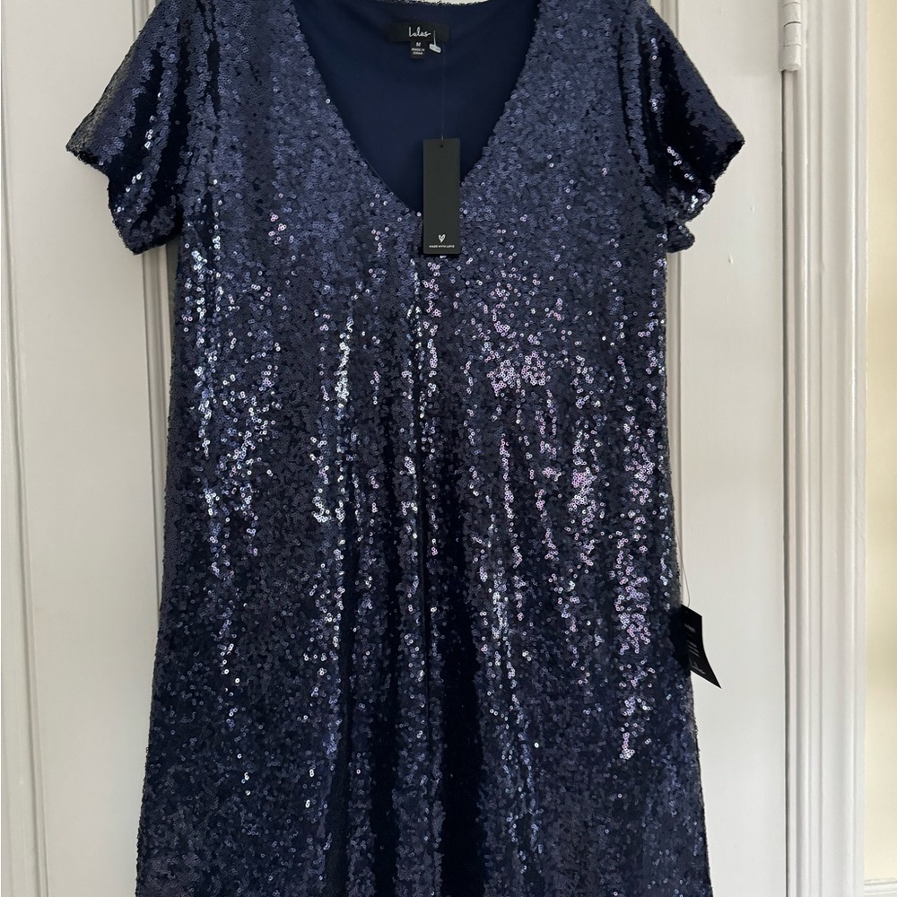 Lulu’s Sequins Mini Dress - Picture 8 of 10